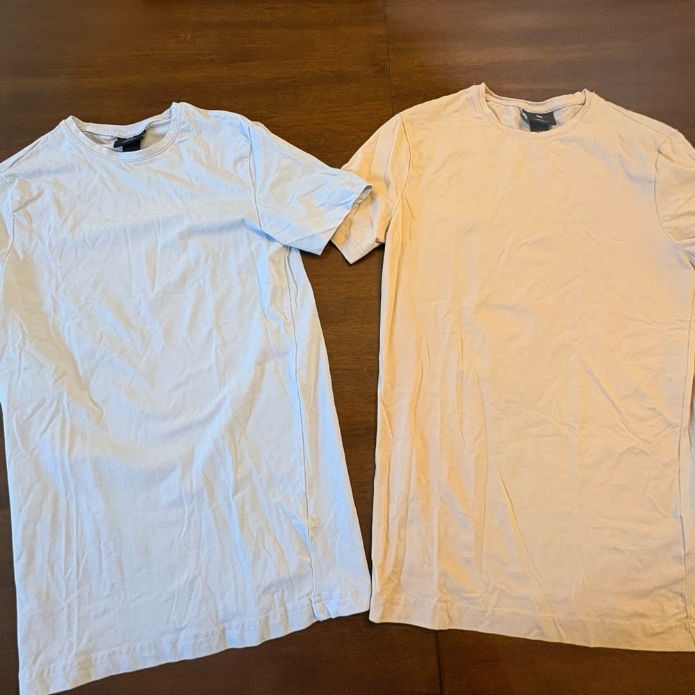 2 bundle Men’s XS slim fit Classic Crew Neck Men’s T-Shirt